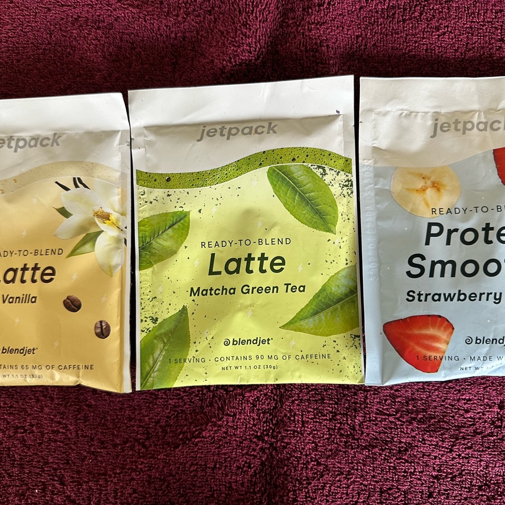 Ready-to-Blend BlendJet Latte and Smoothie Mix